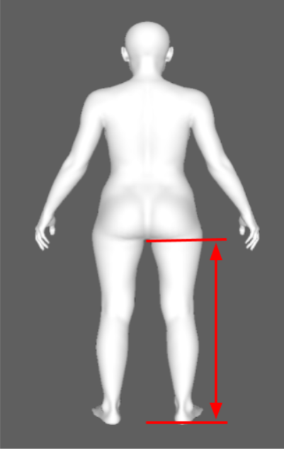 inside leg height