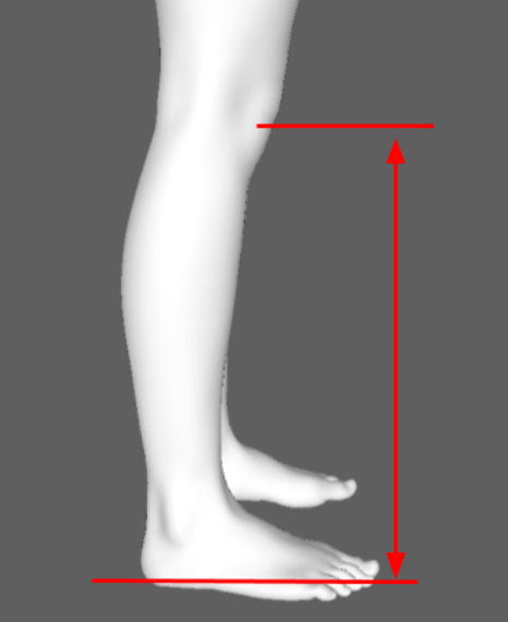 knee height